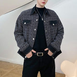 襟付き韓国風ジャケットCJ1015