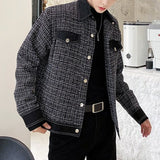 襟付き韓国風ジャケットCJ1015