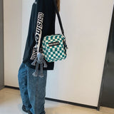 チェッカーデザインミニポシェット(4COLOR)CG1003