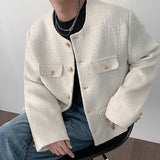 ツイードノーカラージャケット(2COLOR)CJ1018