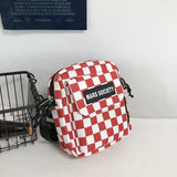 チェッカーデザインミニポシェット(4COLOR)CG1003