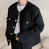 ツイードノーカラージャケット(2COLOR)CJ1018