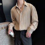 立体プリーツシャツ(2COLOR)CT1034