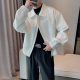 襟付きワッフルジャケット(2COLOR)CJ1019