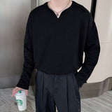 Vカットシンプルカットソー(2COLOR)CT1031