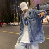 フード付きデニムジャケット(2COLOR)CJ1001