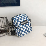 チェッカーデザインミニポシェット(4COLOR)CG1003