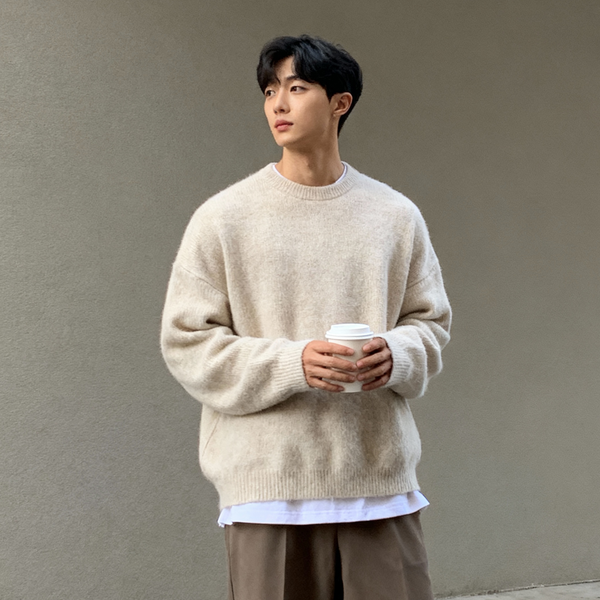 レイジーシンプルニット（2COLOR）CT1176