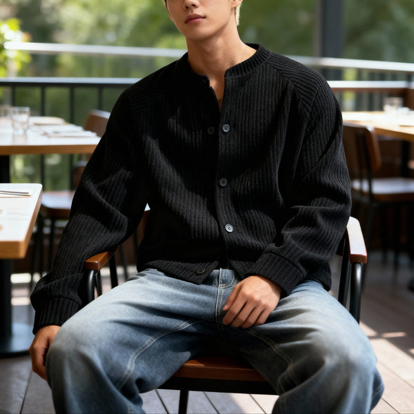 コーデュロイノーカラージャケットCJ1046