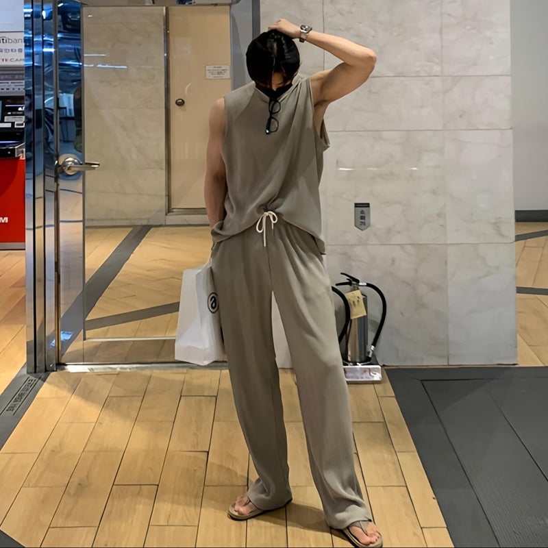 ノースリーブセットアップ（2COLOR）CS1015