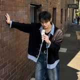フェイクツーピースラペルシャツCT1217