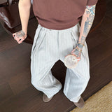 ストライプドレープパンツ（2COLOR）CB1081