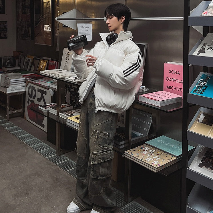 ラインダウンジャケット（2COLOR）CJ1059