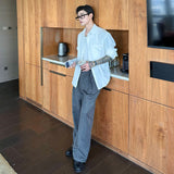 ストライプドレープパンツ（2COLOR）CB1081