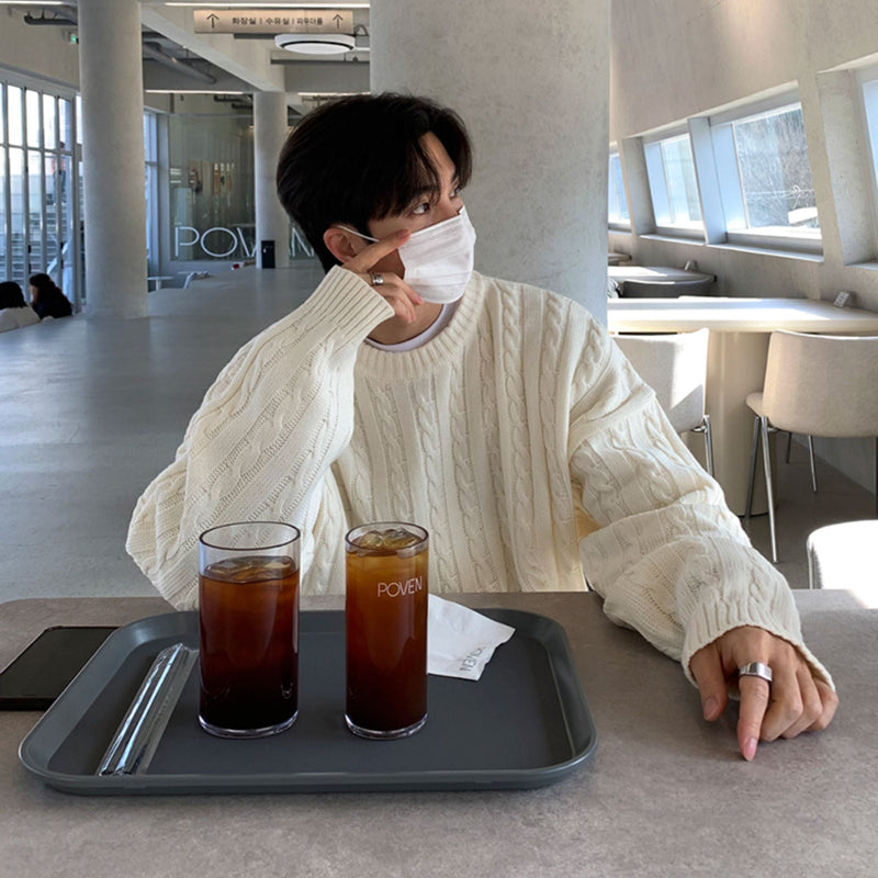 ベーシックケーブルニット（2COLOR）CT1181