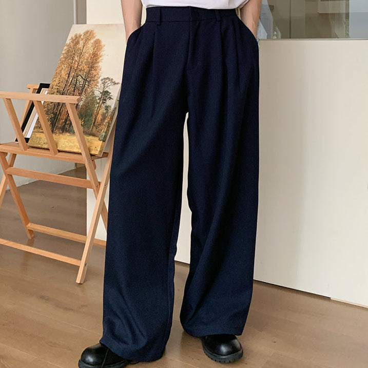 ドレープタックワイドレッグパンツ（2COLOR）CB1066