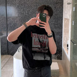 コンクテッドアートTシャツ（2COLOR）CT1228
