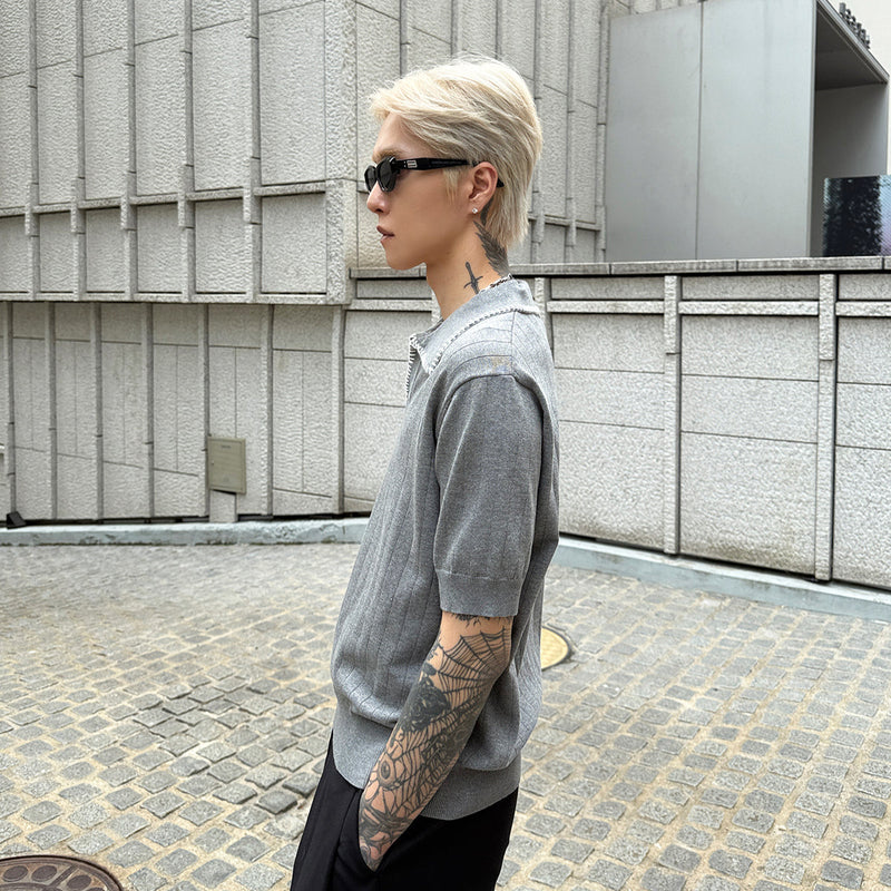 ステッチカラーニット（2COLOR）CT1150