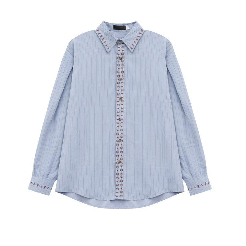 ポイントステッチシャツ（2COLOR）CT1163