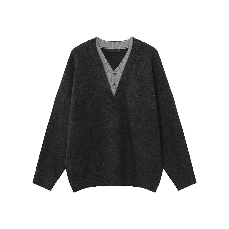 フェイクツーピースニット（3COLOR）CT1173