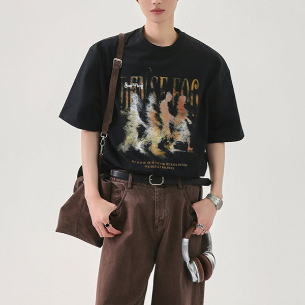 シャドースモークTシャツ（4COLOR）CT1137