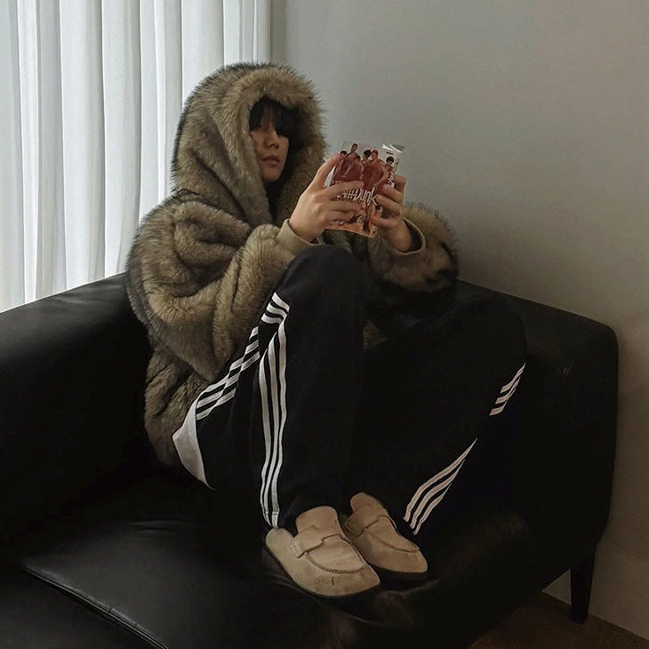 フーディファーコート（2COLOR）CJ1055