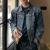 パッチワークデニムジャケットCJ1079