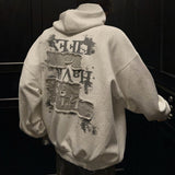 バックプリントパッチワークフーディ（2COLOR）CT1184