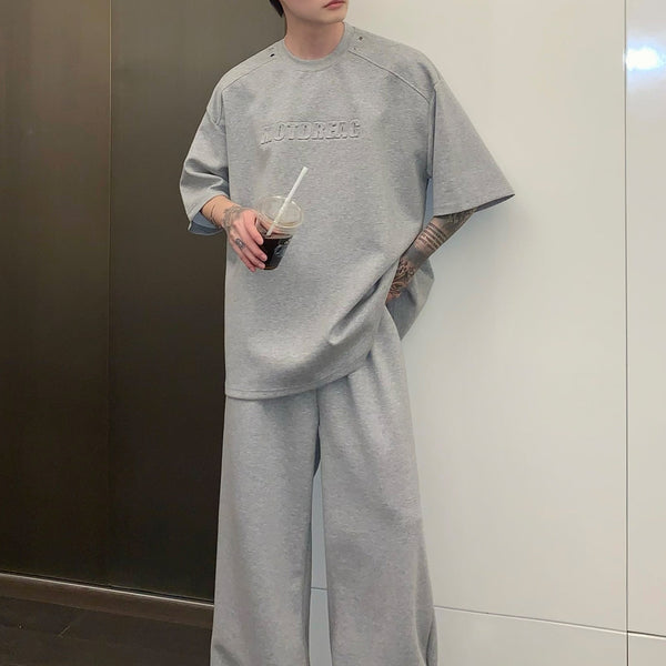 フロントロゴスウェットセットアップ（2COLOR）CS1036