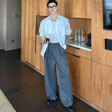 ストライプドレープパンツ（2COLOR）CB1081