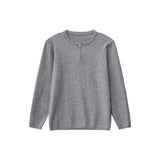 ハーフジップスマートニット（4COLOR）CT1208