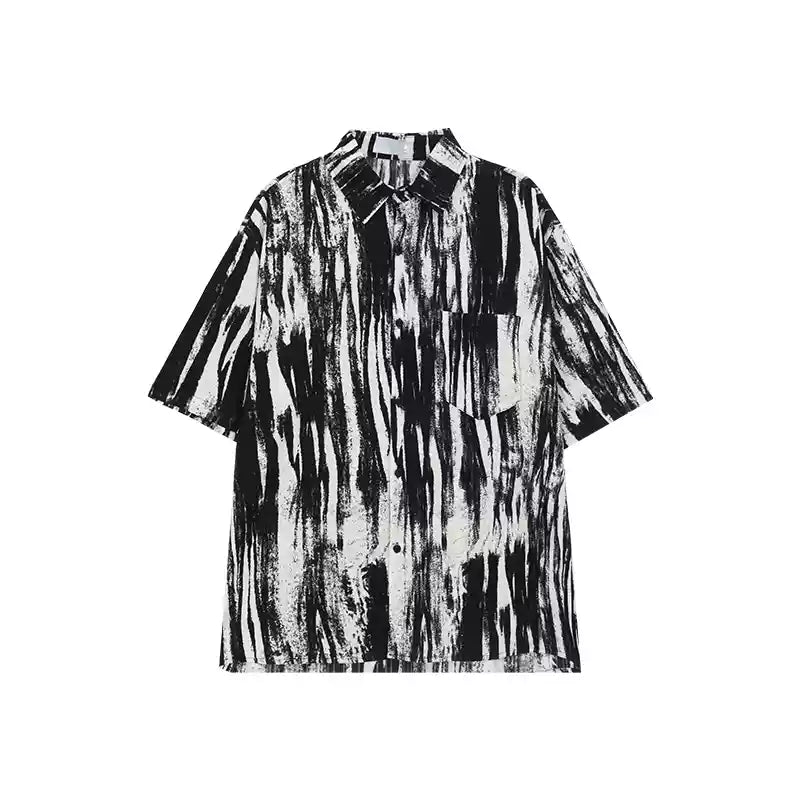 チャコールペインティングシャツ（2COLOR）CT1128