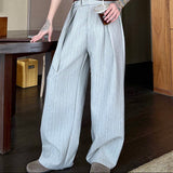 ストライプドレープパンツ（2COLOR）CB1081