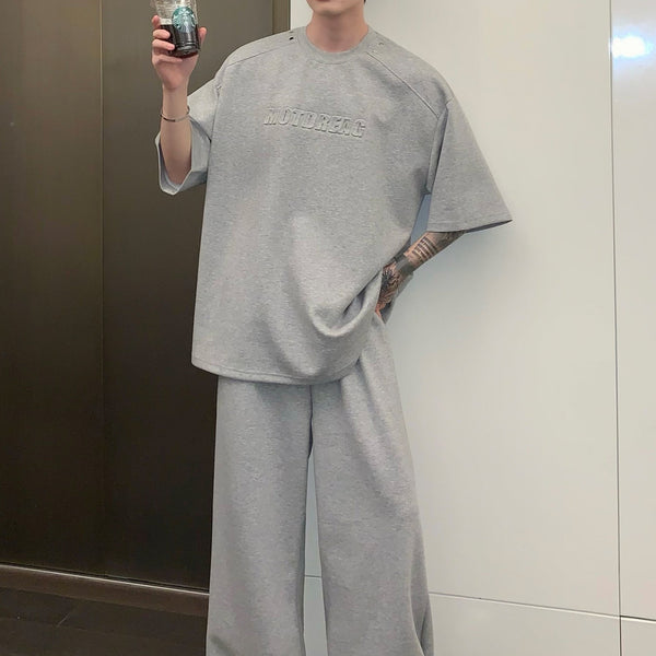 フロントロゴスウェットセットアップ（2COLOR）CS1036