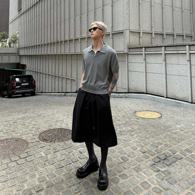 ステッチカラーニット（2COLOR）CT1150
