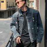 パッチワークデニムジャケットCJ1079