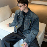 パッチワークデニムジャケットCJ1079