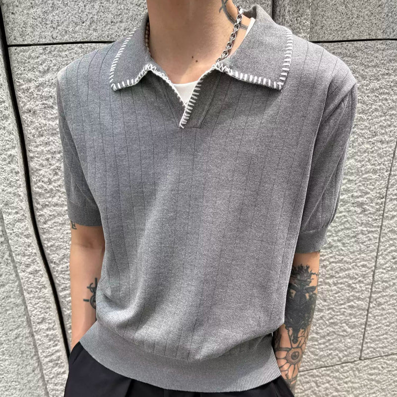 ステッチカラーニット（2COLOR）CT1150