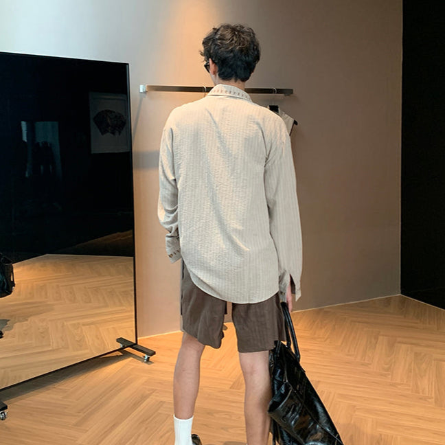 ポイントステッチシャツ（2COLOR）CT1163