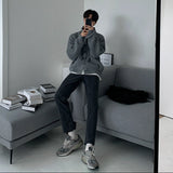 スタンドカラーニットカーディガンCT1195