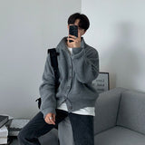 スタンドカラーニットカーディガンCT1195