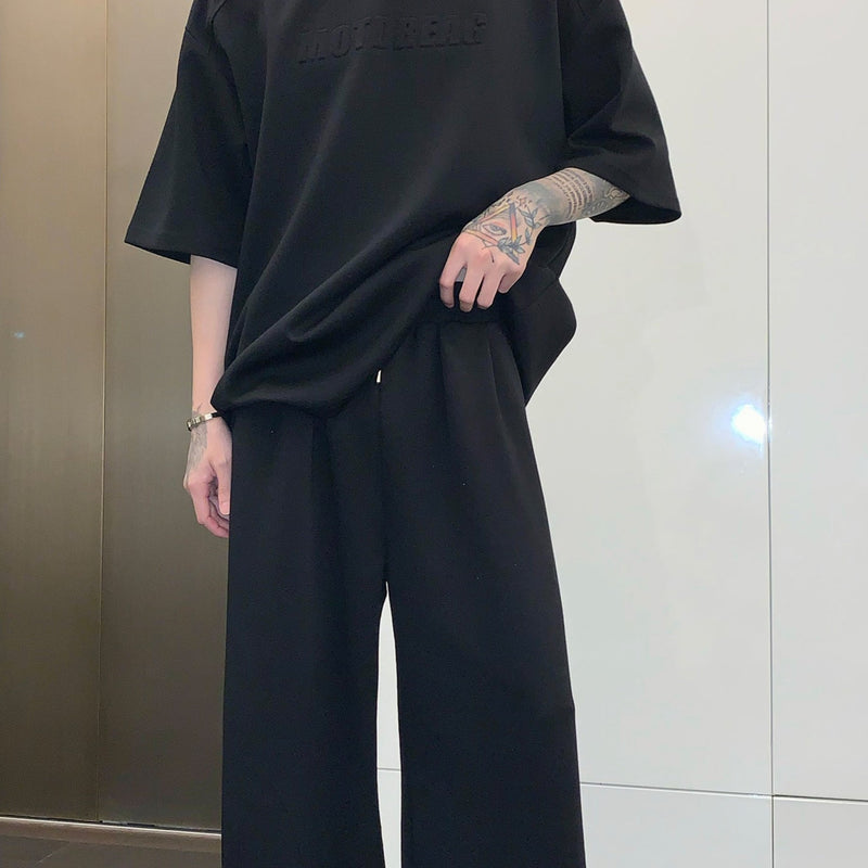 フロントロゴスウェットセットアップ（2COLOR）CS1036