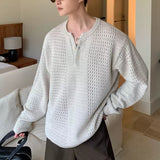 ヘンリーカラーメッシュニット（3COLOR）CT1186