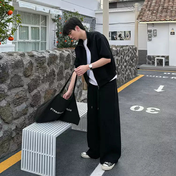半袖スウェットセットアップ（2COLOR）CS1034