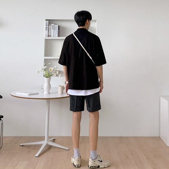 ハーフジップカットソー（2COLOR）CT1151