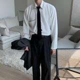 ステッチラペルシャツ（2COLOR）CT1210