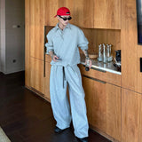 ステッチルーズスウェットセットアップ（2COLOR）CS1048