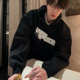 バックプリントパッチワークフーディ（2COLOR）CT1184