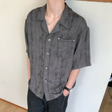 シアーペイントラペルシャツ（2COLOR）CT1146