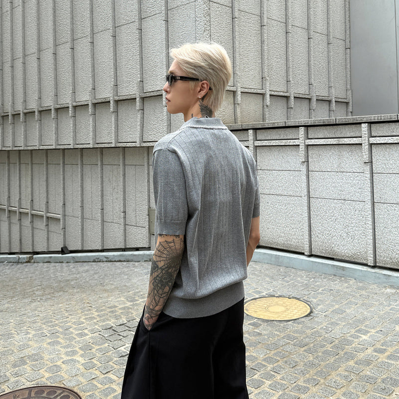 ステッチカラーニット（2COLOR）CT1150